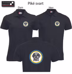 Piké Dam & Herr inkl brösttryck 8cm
