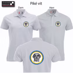 Piké Dam & Herr inkl brösttryck 8cm