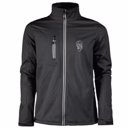 Softshell jacka inkl brösttryck