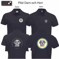 Piké Dam & Herr inkl brösttryck 8cm