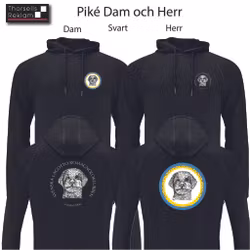 Hoodie inkl brösttryck 8cm