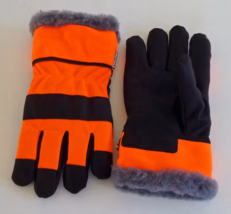 Sköna Vinter handskar Orange