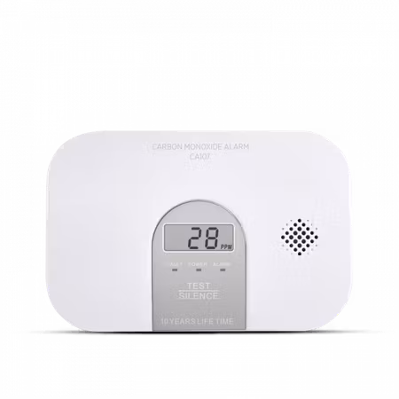 Housegard kolmonoxidlarm med LCD, inkl. 3-årsbatteri