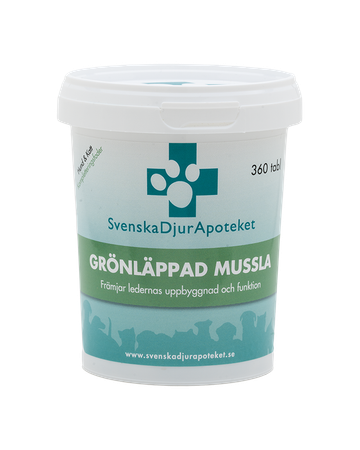 Grönläppad mussla 120/360 tabletter