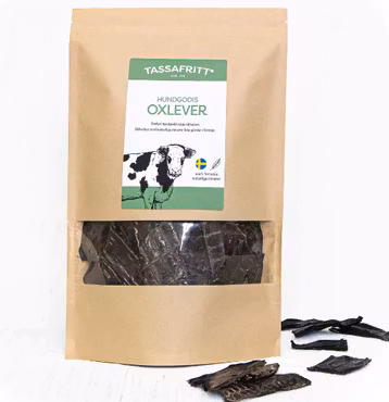 TassaFritt Belöningsbitar Oxlever 100g
