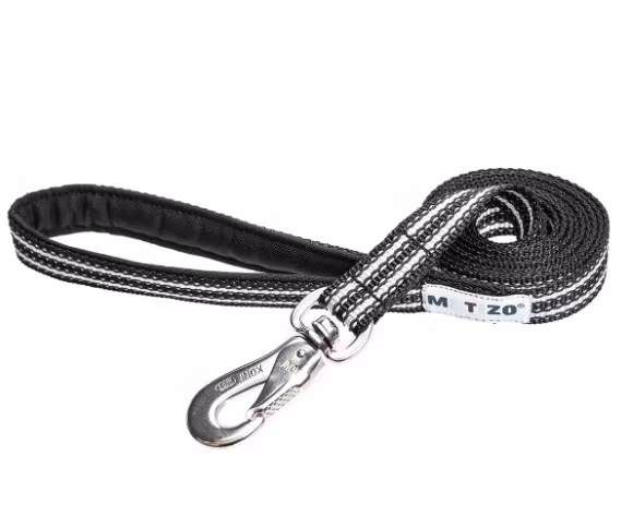 Metizokoppel med gummi, reflex och fodrat handtag