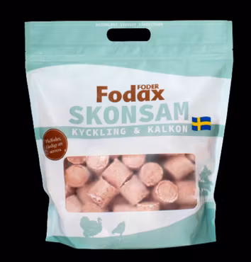Fodax Färskfoder Skonsam Bullar 1,5 kg