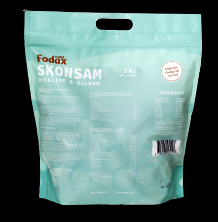 Fodax Färskfoder Skonsam Bullar 1,5 kg