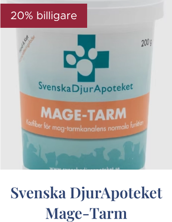 Mage-Tarm Kostfiber – För Bättre Hundhälsa (Svenska DjurApoteket)