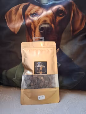 Emmzo Svenskt Hundgodis Oxnjure tärnad