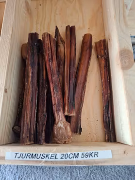 Emmzo Svenskt Hundtugg Tjurmuskel 20cm