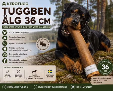Kerotugg Svenskt Hundtugg Älg 36