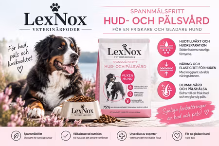 LexNox Veterinärfoder Hud- och Pälsvård