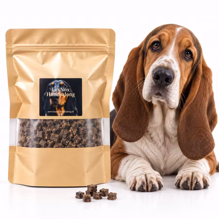 Emmzo Svensk Oxlever Tärnad 80 g – Hundgodis