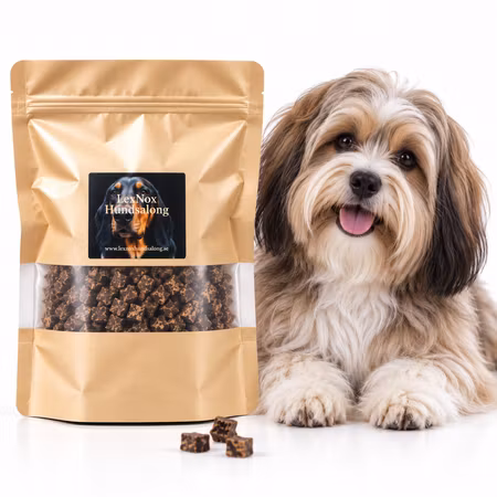 Emmzo Svensk Oxlunga Tärnad 80 g – Hundgodis