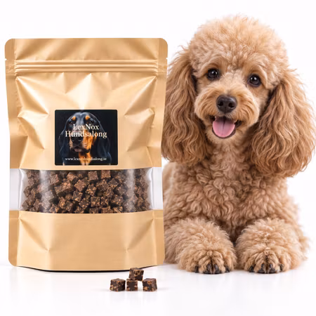 Emmzo Svensk Hästlever Tärnad 80 g – Hundgodis