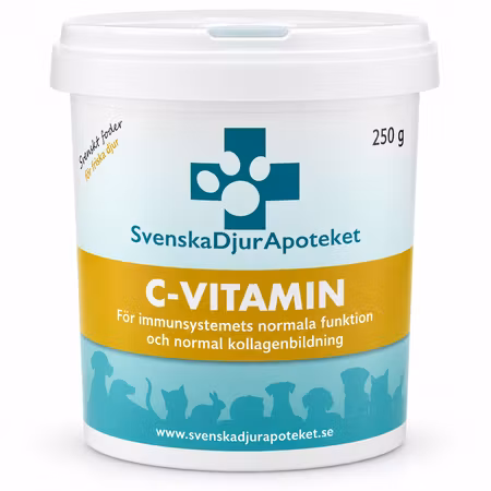 Svenska DjurApoteket C-vitamin 250 g – Hund & katt