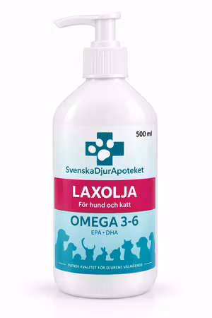 Svenska DjurApoteket Laxolja 500/1000 ml – Omega-3 för hund