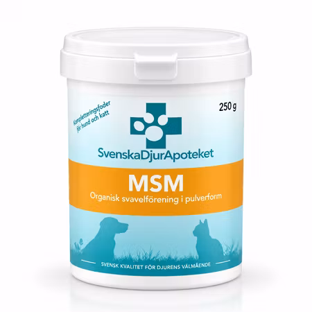 Svenska DjurApoteket MSM 250 g – För hund & katt
