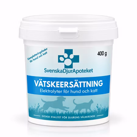 Svenska DjurApoteket Vätskeersättning 400 g – För hund & katt