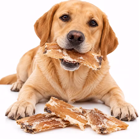 Emmzo Svensk Oxnacksena 1 kg – Naturligt Hundtugg