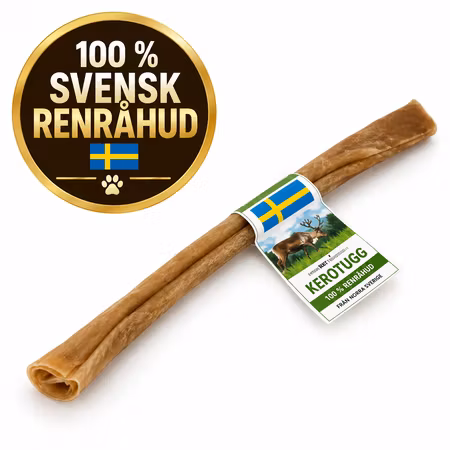 Kerotugg Ren 14 – Svenskt Hundtugg av Renråhud