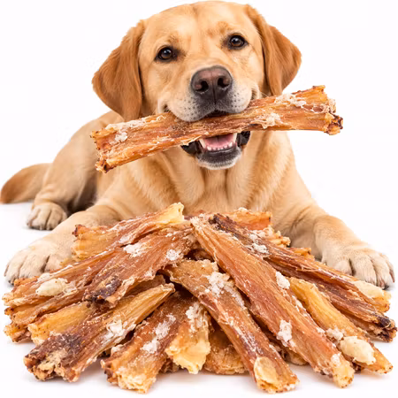 Emmzo Svensk Hel Oxnacksena 1 kg – Kraftigt Naturligt Hundtugg