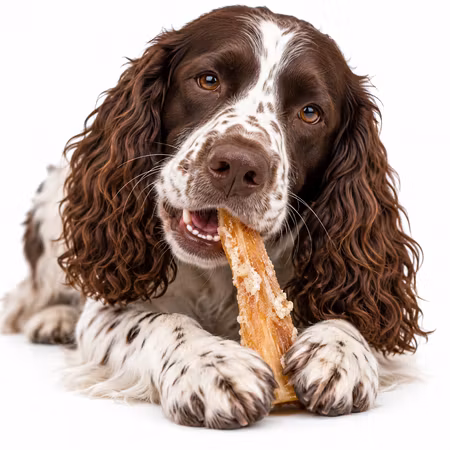Emmzo Svensk Oxnacksena 8–13 cm 3-pack – Naturligt Hundtugg