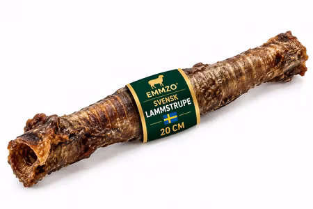 Emmzo Svensk Lammstrupe – Naturligt Hundtugg av 100 % Lamm