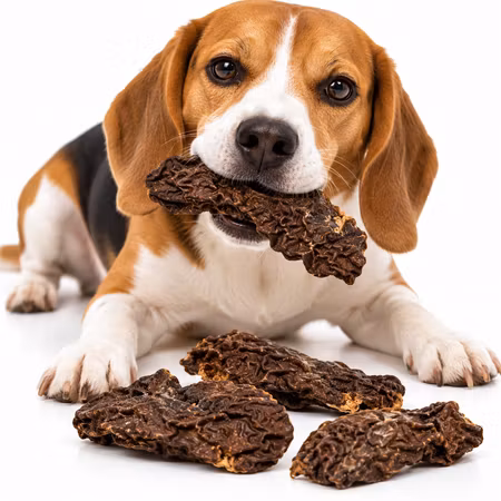 Emmzo Svensk Grisnjure 100 g – Naturligt Hundgodis