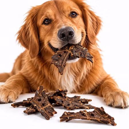 Emmzo Svensk Lammlever 80 g – Naturligt Svenskt Hundgodis