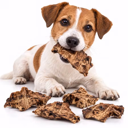 Emmzo Svensk Lammlunga 1 kg – Hundgodis Storpack