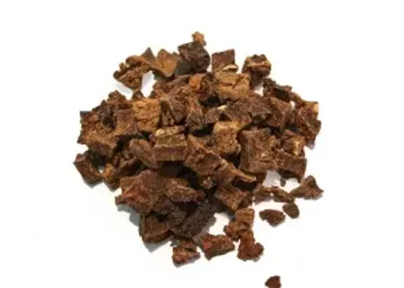 Emmzo Svensk Lammlever Tärnad 80 g – Naturligt Hundgodis