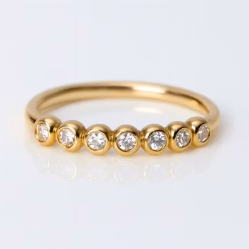 Bubbel ring allians 18k