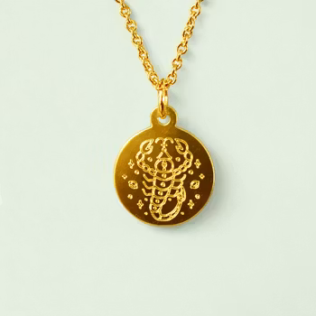 Stjärntecken Skorpion 18k