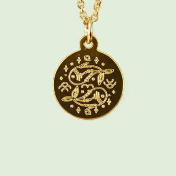 Stjärntecken Fiskarna 18k