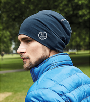 Beanie Bomull Slätstickad