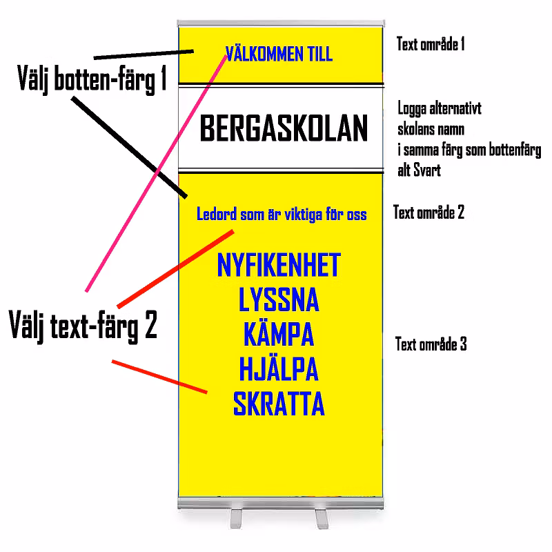 Rollup 200 x 100cm