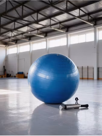 Pilatesboll med pump 5st