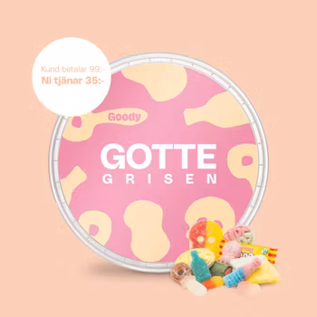 Gottegrisen - Vegansk