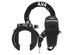 AXA - Block XXL set med ramlås, kedja och förvaringsväska.