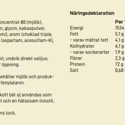 Velox Rebuild: Proteinpulver Choklad (1kg)