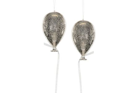 Ballong silver liten