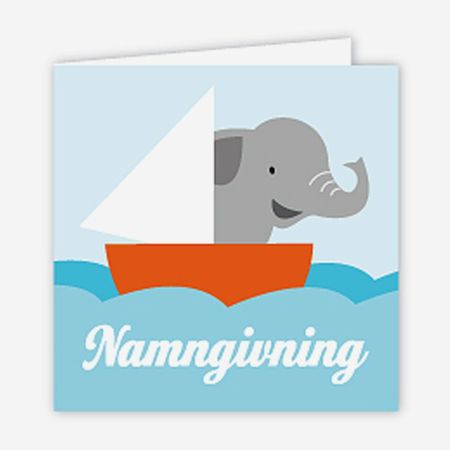 Paketkort namngivning, elefant