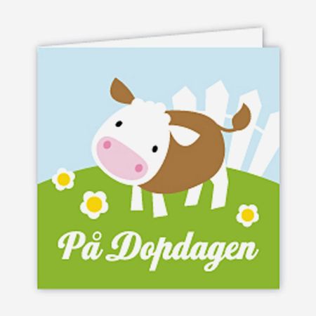Paketkort dop, kalv