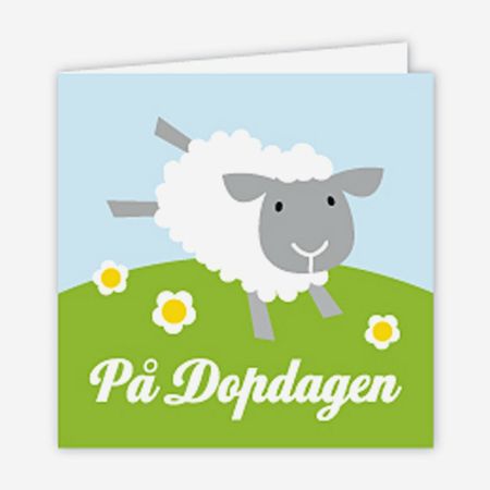 Paketkort dop, lamm