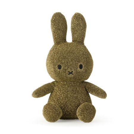 Miffy kanin guld glittrig