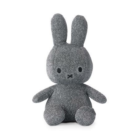 Miffy kanin silver glittrig