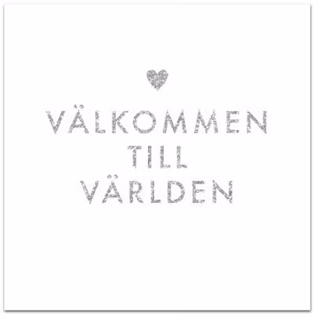 Kort Välkommen till världen