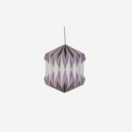 Taklampa rispapper, lila